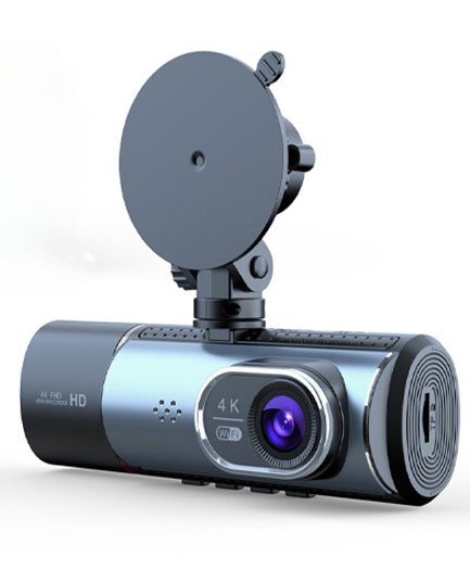Ai Cars Play Dash Cam 4K Ultra , HD Triple-Lens , GPS , with WiFi, IR Night Vision , ADAS Collision Warning